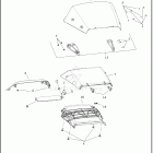 FLTRXSE 1TC6 CVO ROAD GLIDE (2025) WINDSHIELD, FAIRING AND FRONT LIGHTING