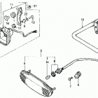 TRX250X Фонарь задний