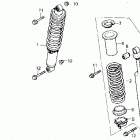 TRX250X Передняя вилка