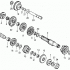 TRX250X Трансмиссия