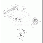 FLTRKSE 1TJH CVO ROAD GLIDE LIMITED (2022) LAMPS AND SPEAKER HOUSINGS, ULTRA TOUR-PAK