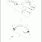 FLTRK 1KZF ROAD GLIDE LIMITED (2022) TAIL LAMP AND TURN SIGNALS, REAR - FLHTK, FLTRK, F...
