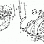 TRX350D Картер
