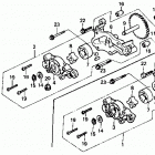 TRX350D Масляный насос