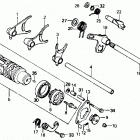 TRX350D Вилка переключения передач