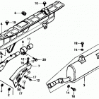TRX350D Глушитель