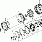 TRX350D Сцепление