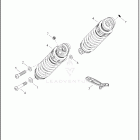 XL883N 4LE2 IRON 883 (2022) SHOCK ABSORBERS, REAR