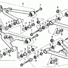 TRX250R Front arm 88,89