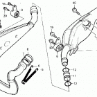 TRX250R Глушитель
