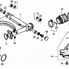TRX350D Front swingarm