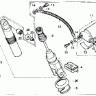 TRX250R Задний амортизатор