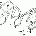 TRX350D Front inner fender