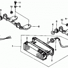 TRX350D Фонарь задний