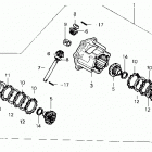 TRX350D Differential gear