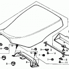 TRX350D Сидение
