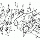 TRX250R Картер