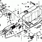 TRX350D Топливный бак