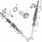 ATC125M Camshaft @ vavle