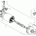 TRX125 Стартер электрический