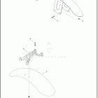 XL883N 4LE2 IRON 883 (2022) FENDERS, FRONT