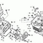 TRX200SX Головка цилиндра