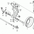 TRX125 Передний тормоз
