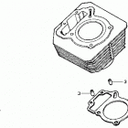 TRX200SX Цилиндр