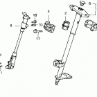 TRX200SX Рулевой вал
