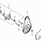 TRX200SX Масляный насос