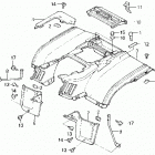 TRX200SX Заднее крыло