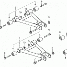 TRX200SX Передний рычаг