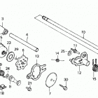 TRX125 Вилка переключения передач