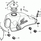 ATC200X Топливный бак