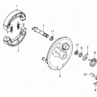 ATC250SX Передний тормоз