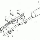 ATC125M Глушитель