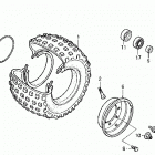 TRX70 Переднее колесо