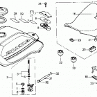 ATC250ES Fuel tank @ seat