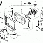 TRX350 Headlight 86-87