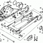TRX250R Swingarm 86,87