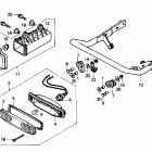 ATC250SX Taillight @ tool box