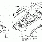 ATC250SX Заднее крыло