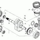 ATC250SX Crankshaft @ piston -y