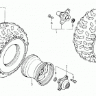 ATC250ES Rear wheel 86,87