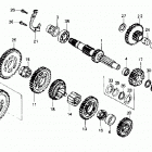 ATC250SX Трансмиссия