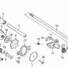 ATC125M Gearshift drum @ gearshift fork