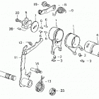 TRX70 Вилка переключения передач