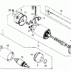 ATC250SX Стартер электрический