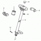 TRX70 Рулевой вал