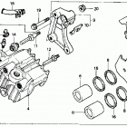 ATC250R Передний тормозной суппорт